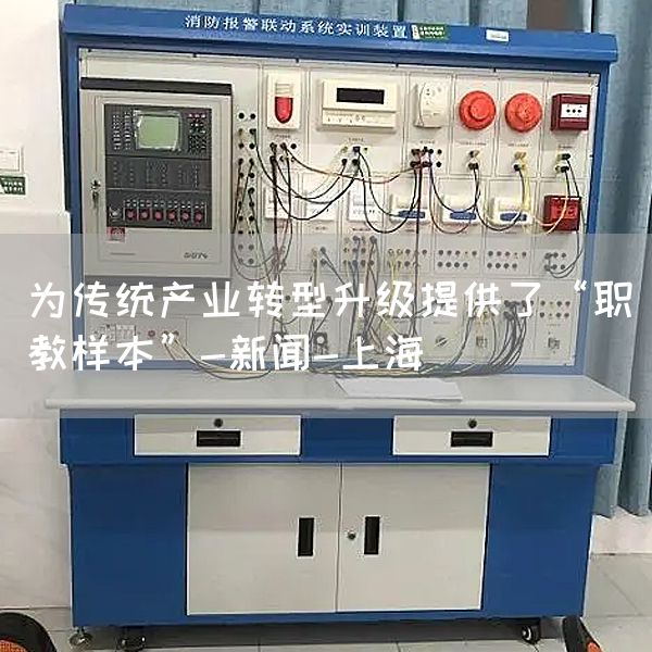 为传统产业转型升级提供了“职教样本”-新